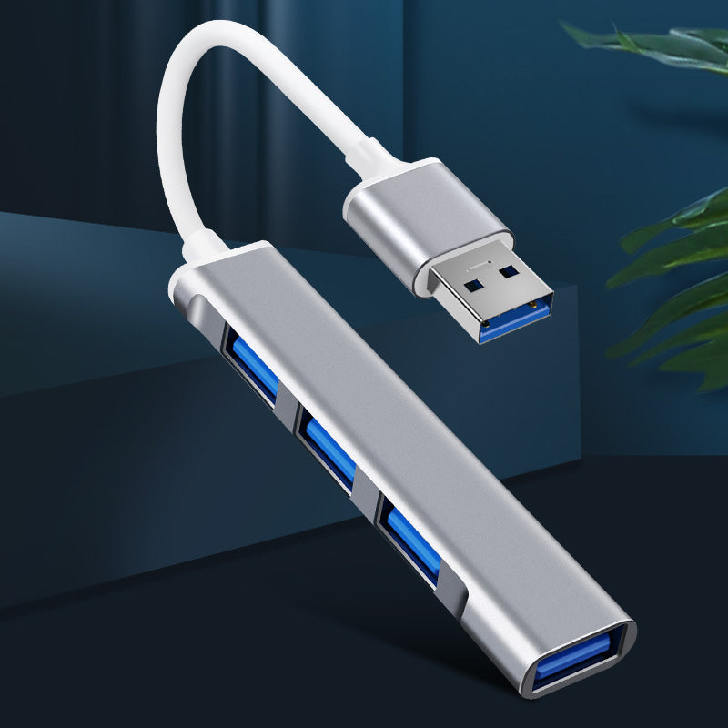 4 Port USB A to USB A Hub