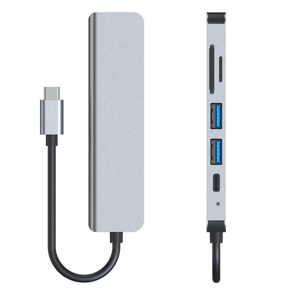 6 in 1 Mini Docking Station