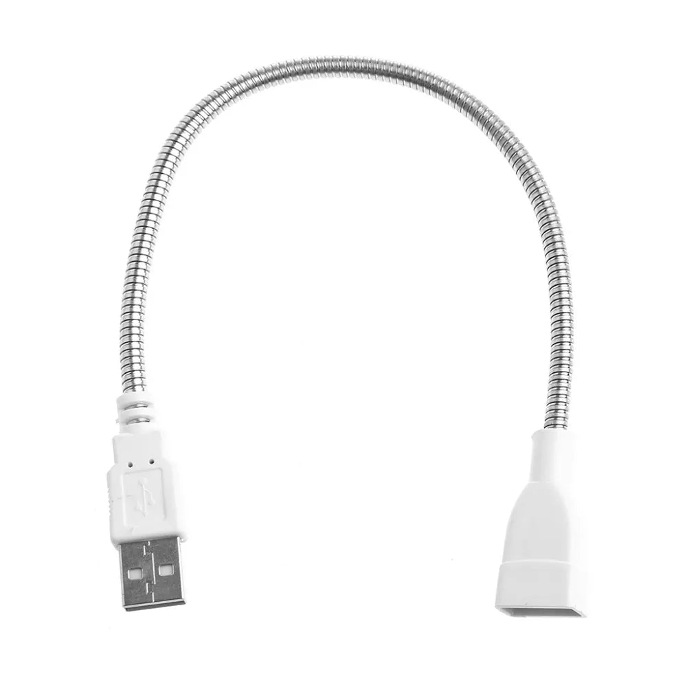Flexible Metal USB A to USB A Extension Cable